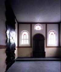 Synagoge Stommeln, Rosemarie Trockel, Ausstellungsansicht, Foto Werner J. Hannappel